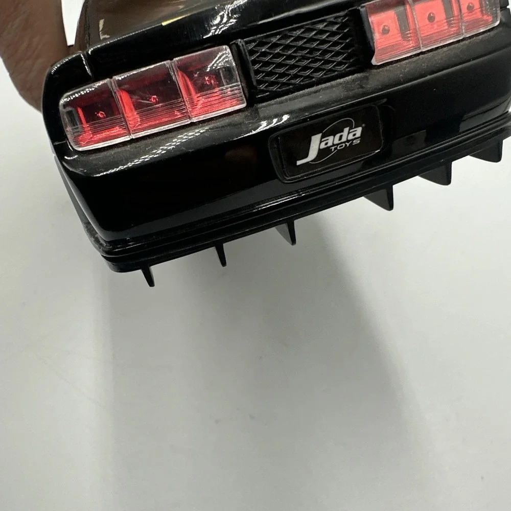 Jada Toys Dub City Ford Mustang GTR 1/24 Black Gold Stripes Diecast Model Car